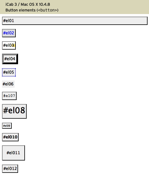 iCab 3, Mac OS X 10.4.8